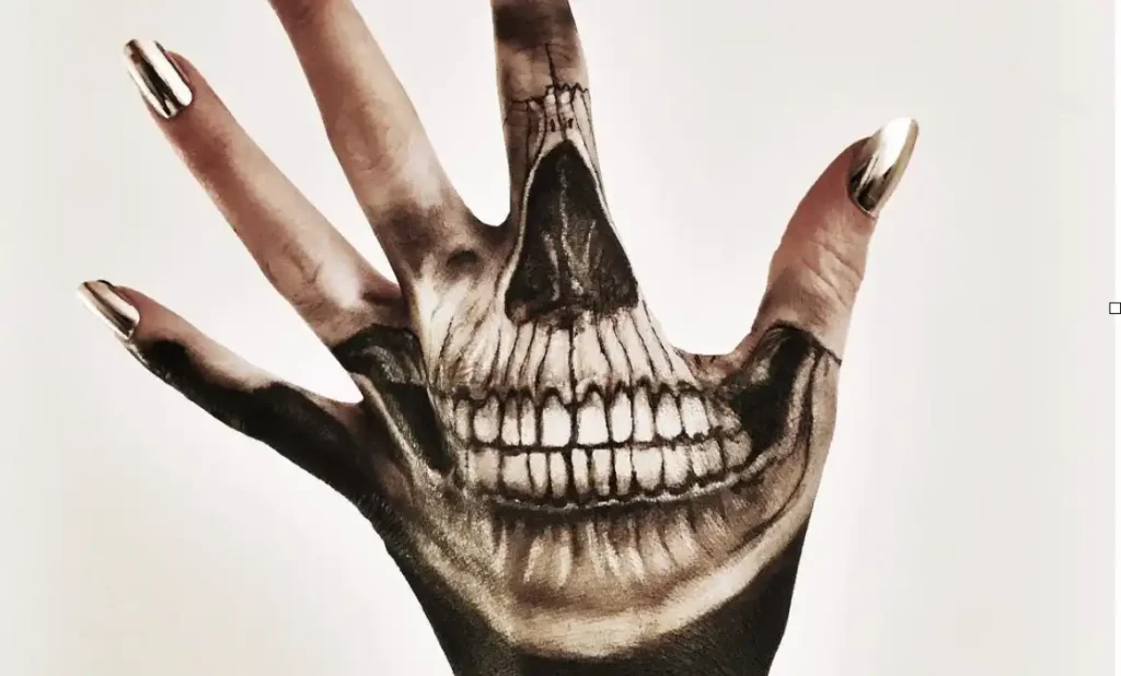 Skull Hand Tattoos